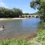 Camping Gard baignade rivière la ceze La Plage activités nautiques