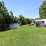 Camping Gard La Plage rivière la cèze emplacement