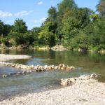 camping les genets d'or bagnol-sur-ceze emplacement rivière la cèze gard