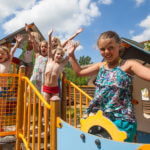 Camping Amarines Cornillon gard aire de jeux pour enfants