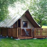 Amazone tente lodge camping mas de rome camping gard ardeche