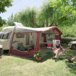 Camping Amarines Cornillon emplacement gard